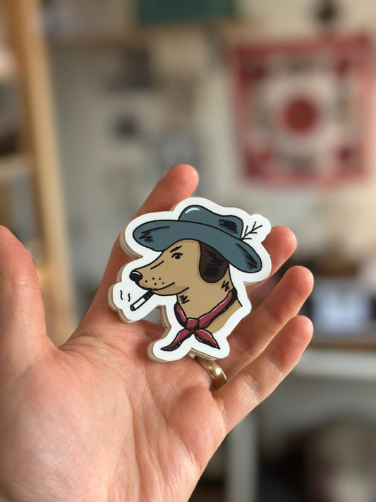 Cowdog Sticker