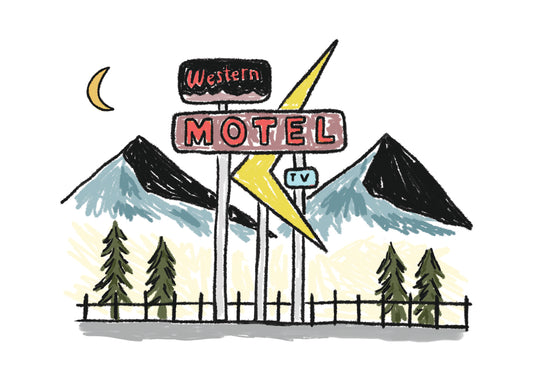 Motel Postcard