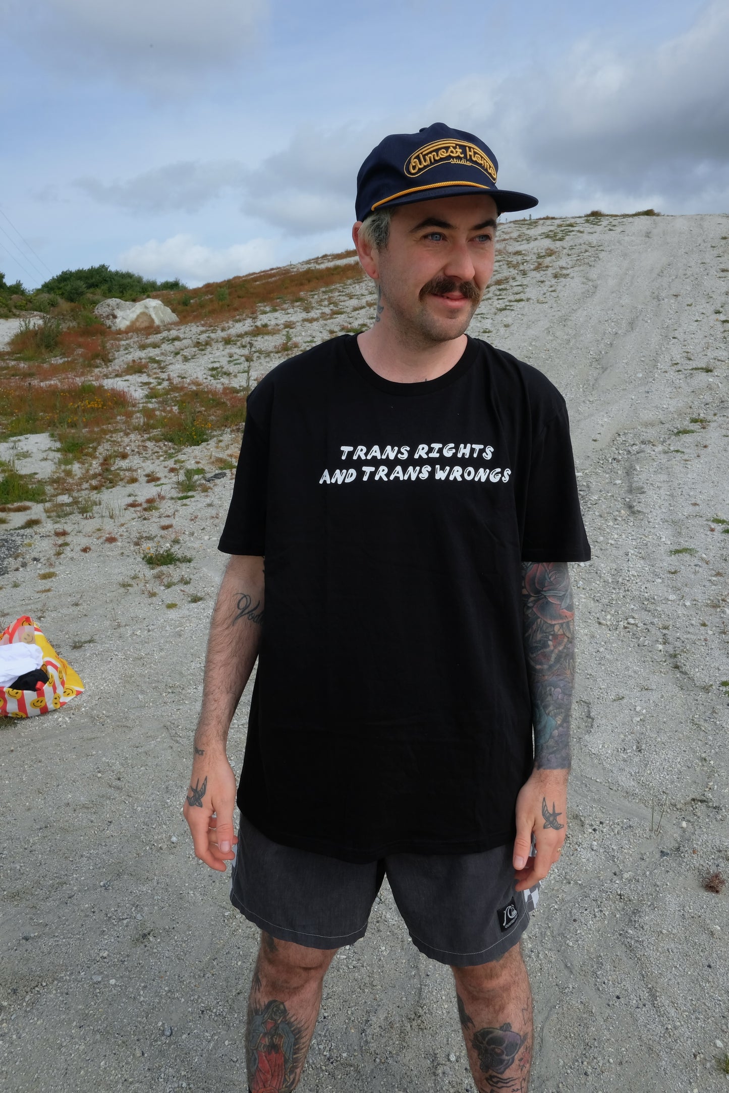 Bargain Trans Rights and Trans Wrongs Tee