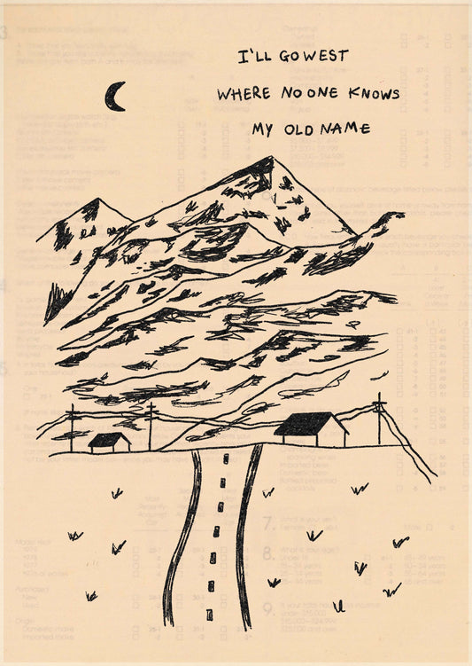 I’ll Go West Print