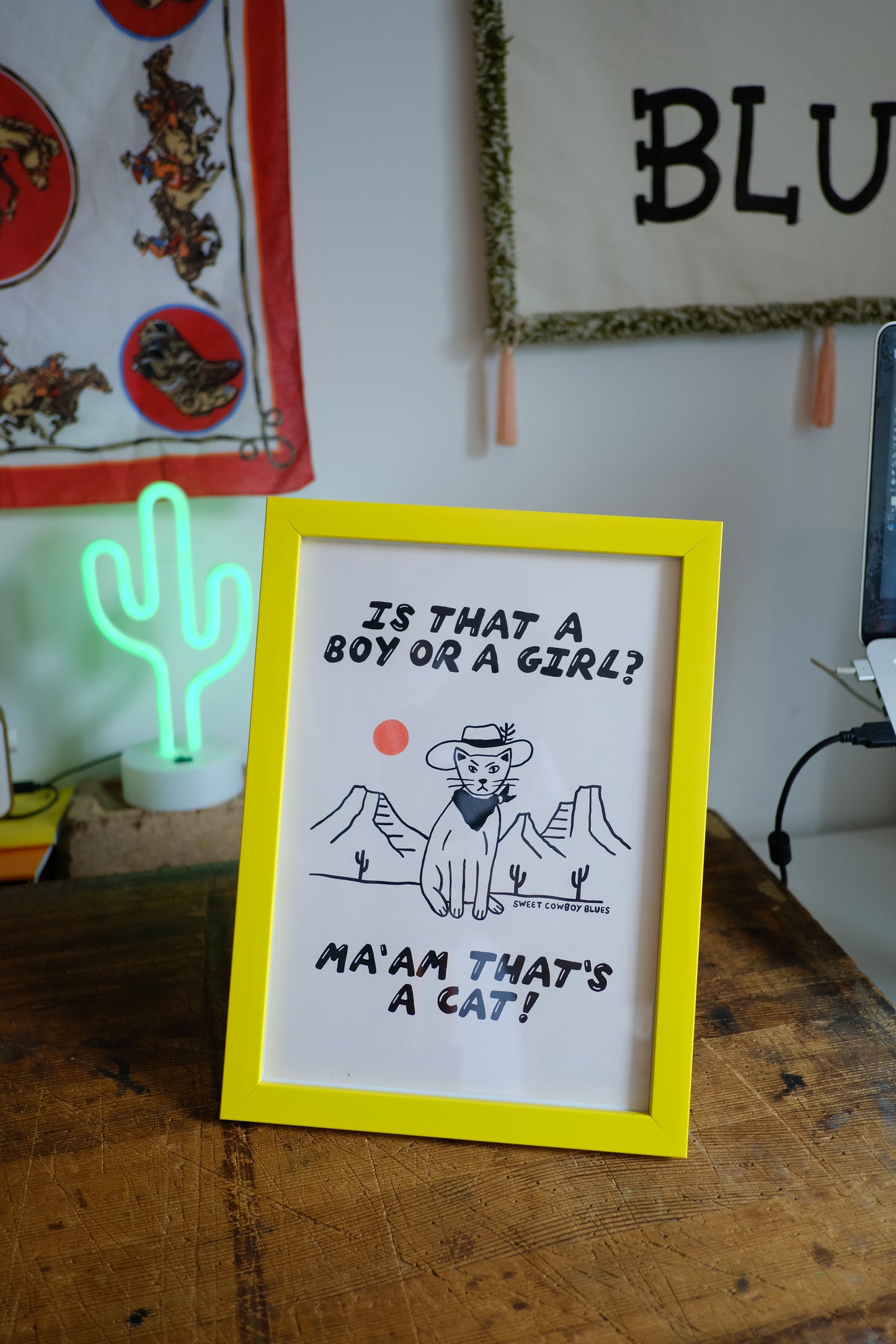 Ma’am That’s A Cat Print