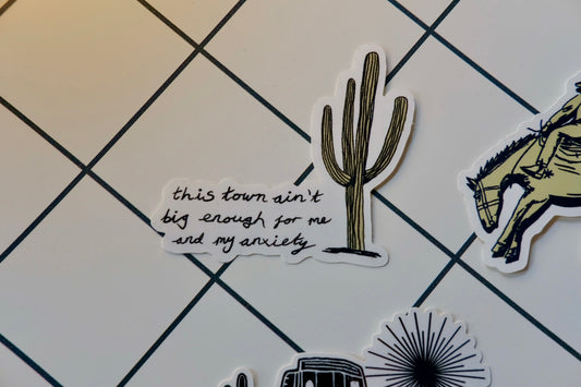 Anxiety Sticker