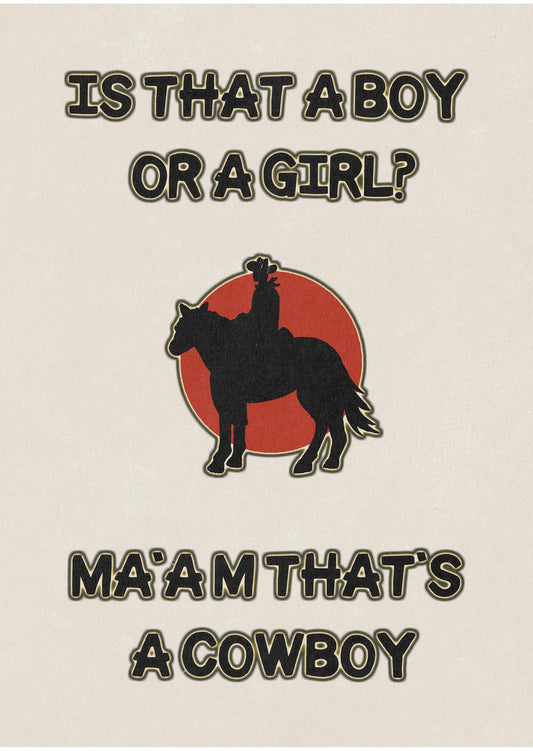 Bargain Ma’am P rint