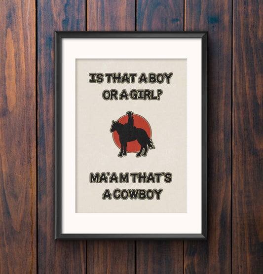 Bargain Ma’am P rint