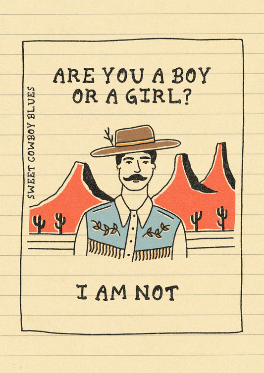 Boy Or Girl Print