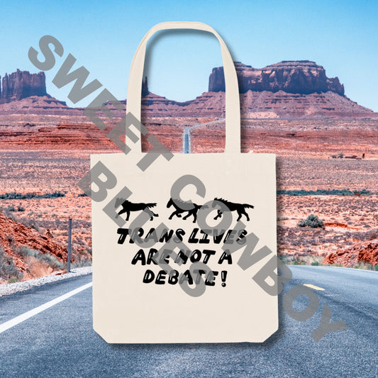 Not A Debate Tote Bag