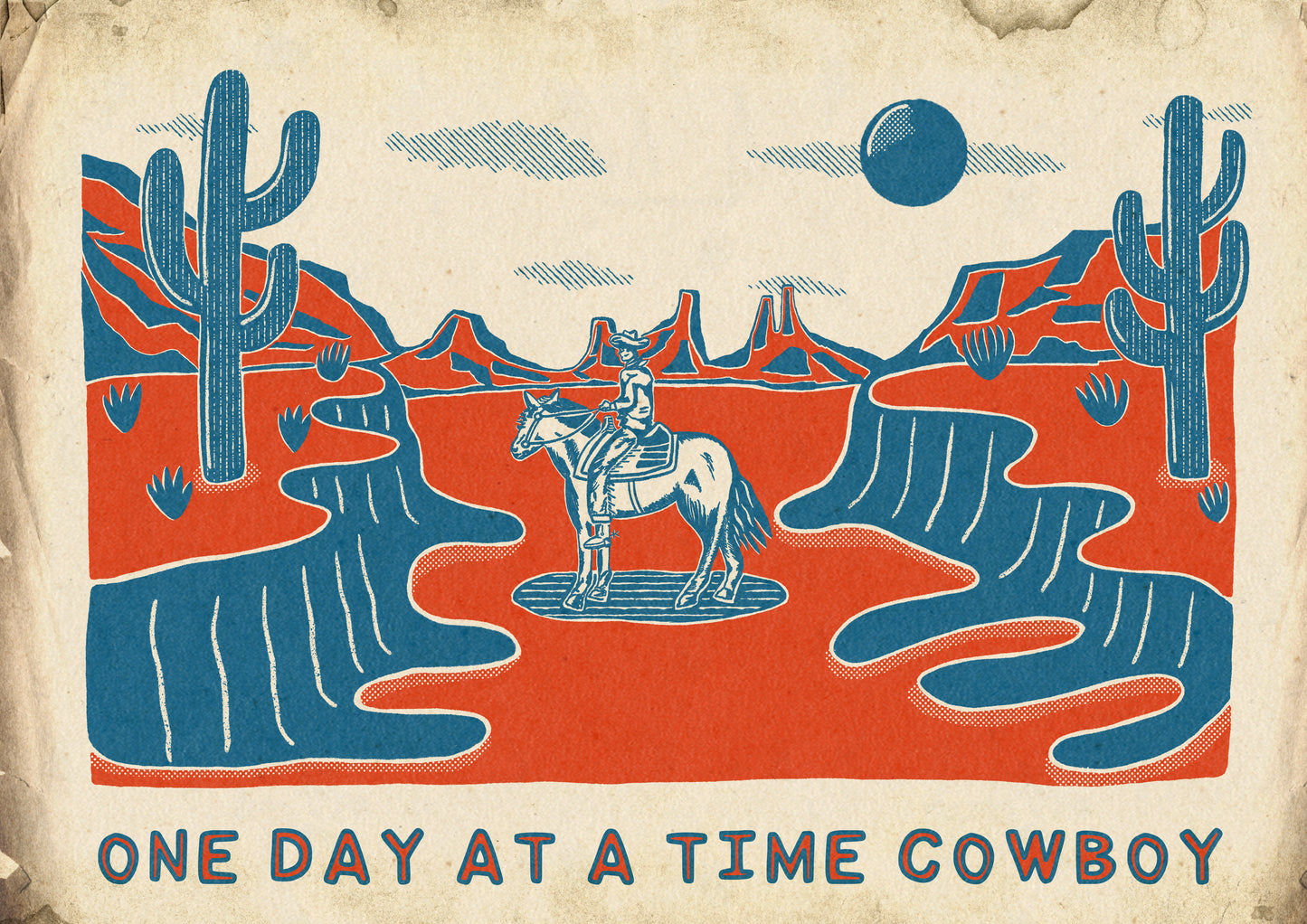 One Day At A Time Print