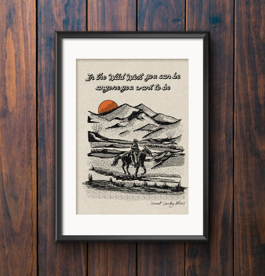 Bargain Wild West P rint