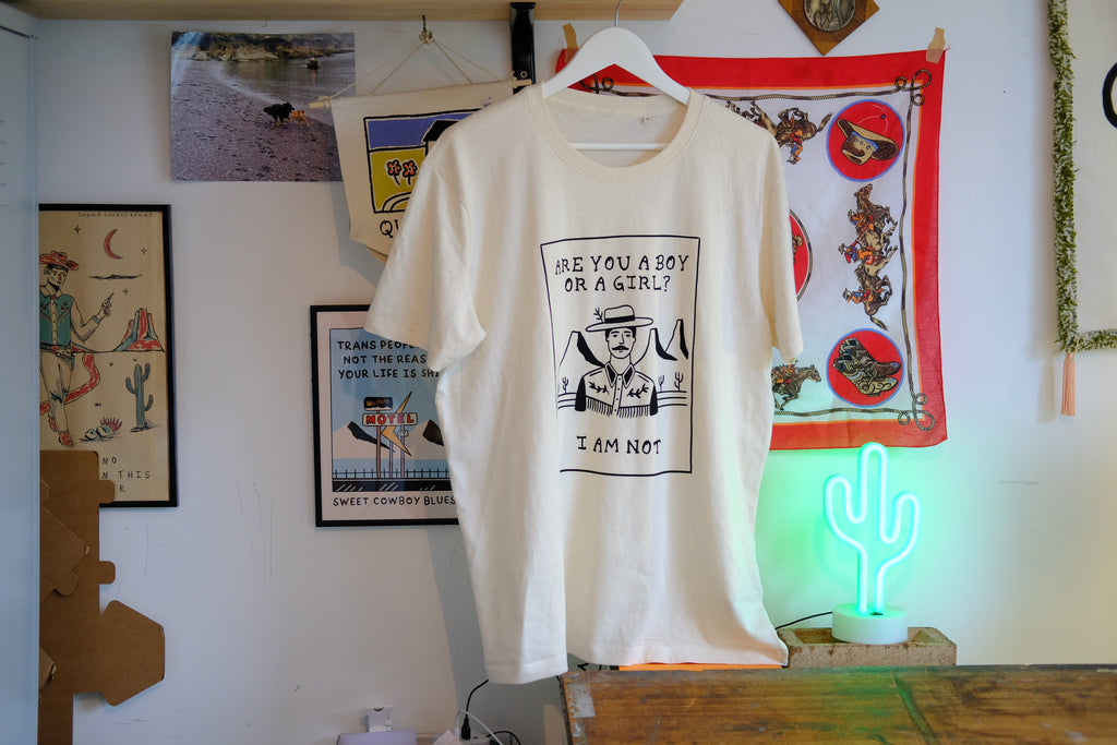 Boy Or Girl T Shirt | Queer Gender Identity Tee