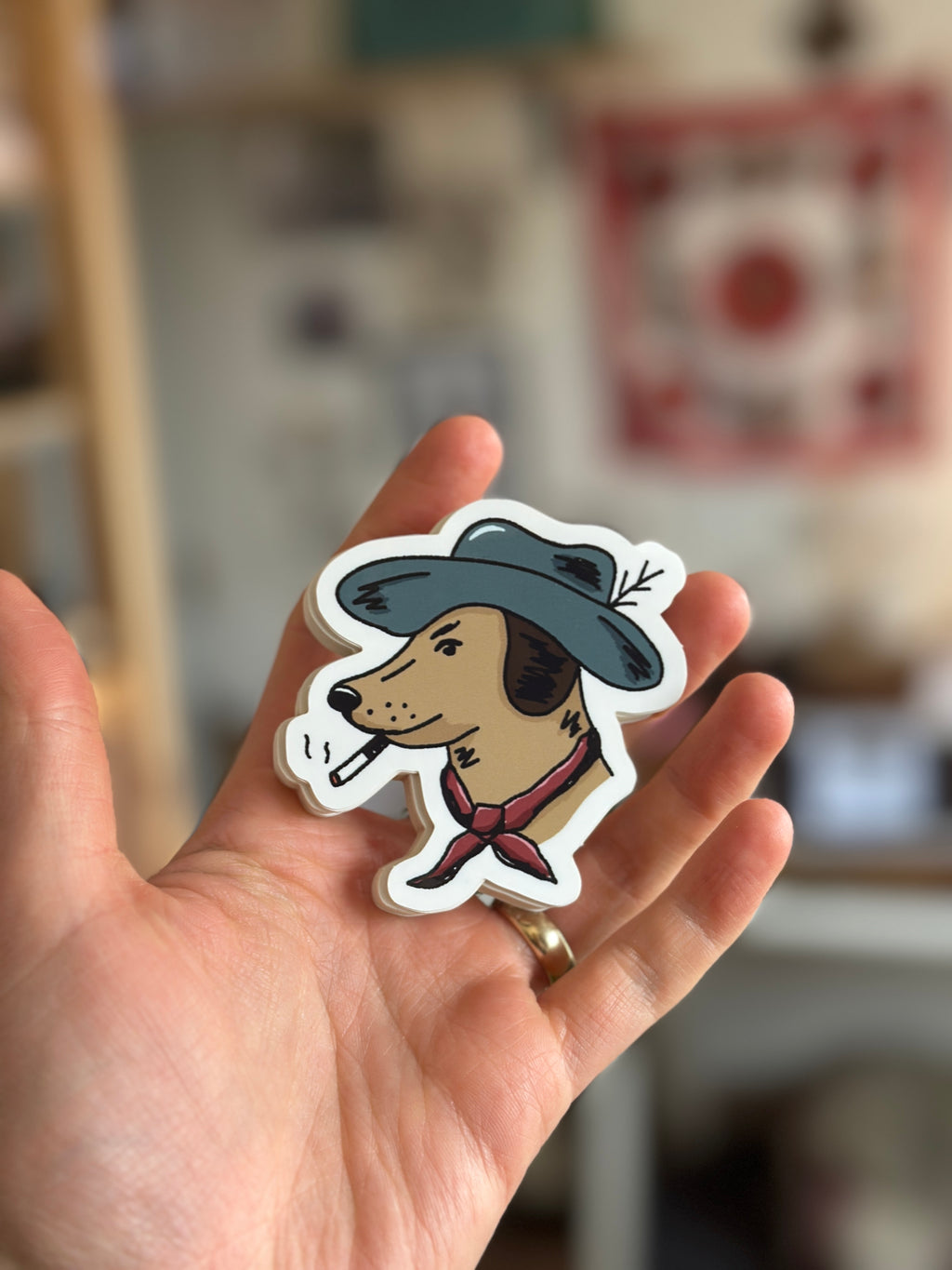Cowdog Sticker