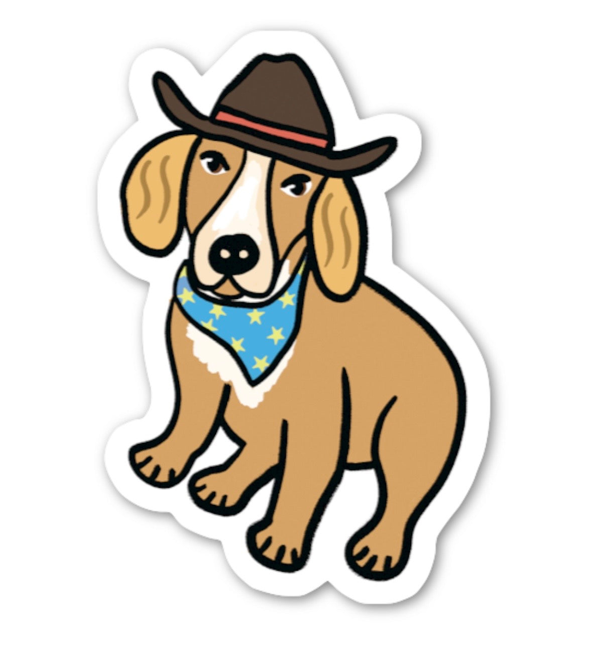 Cowgirl Tess Sticker