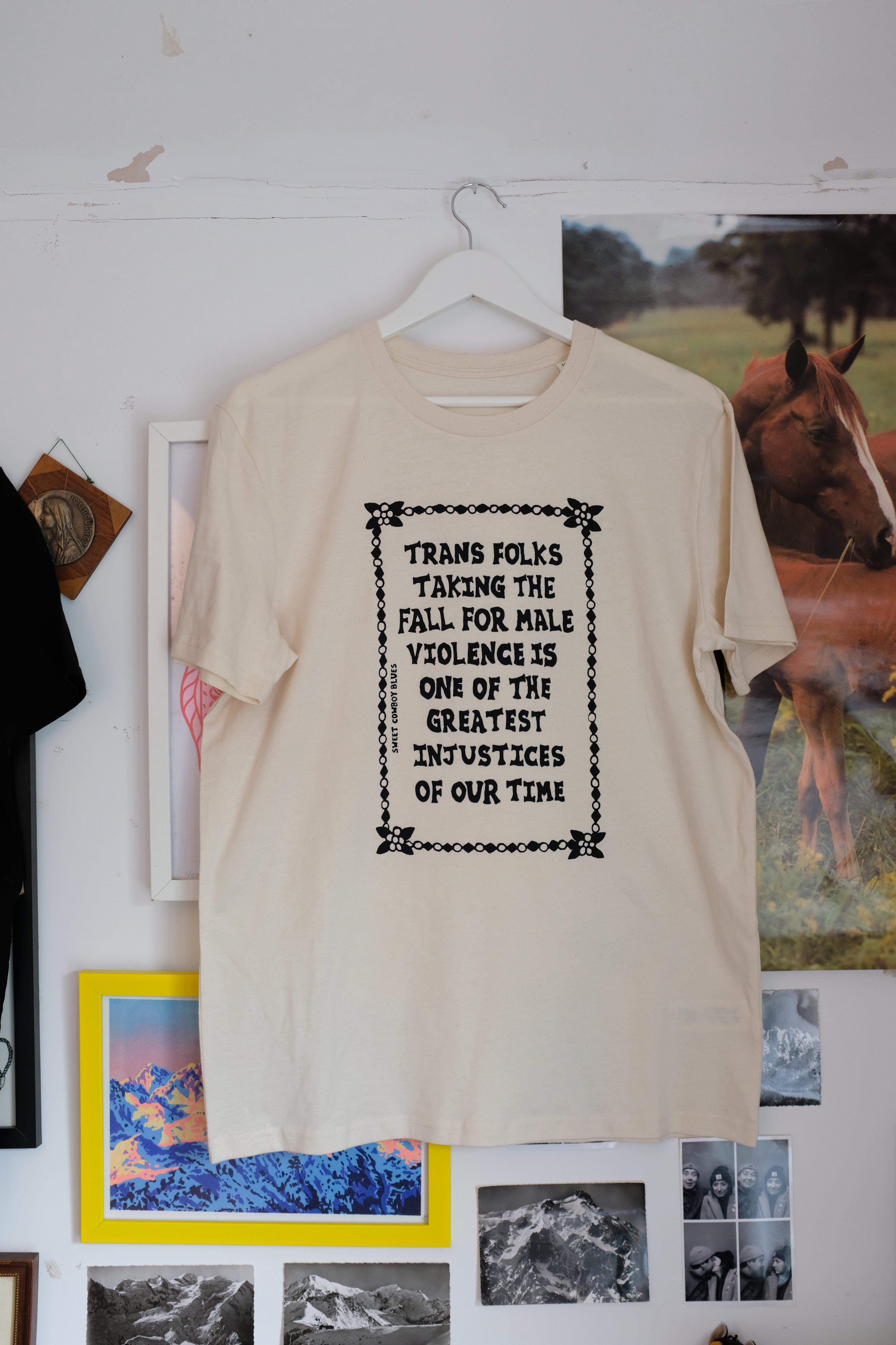 Injustice T Shirt | Queer Western Tee