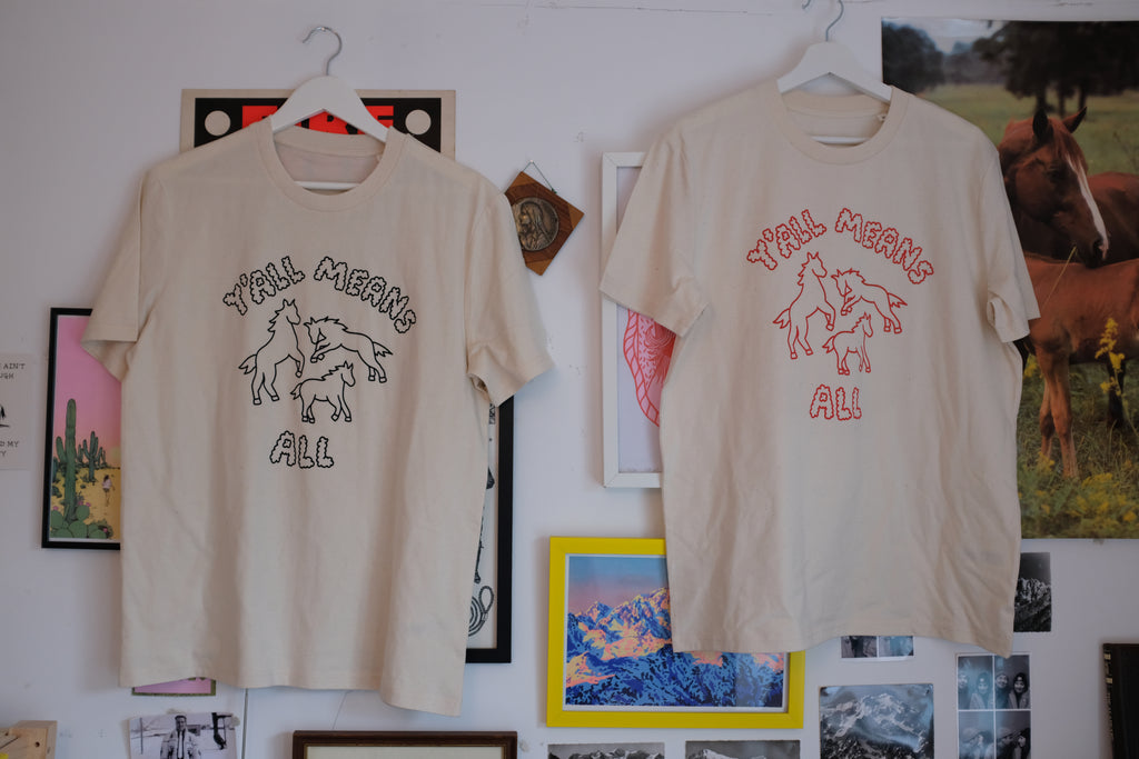 Y'all Means All T Shirt | Queer Western Tee