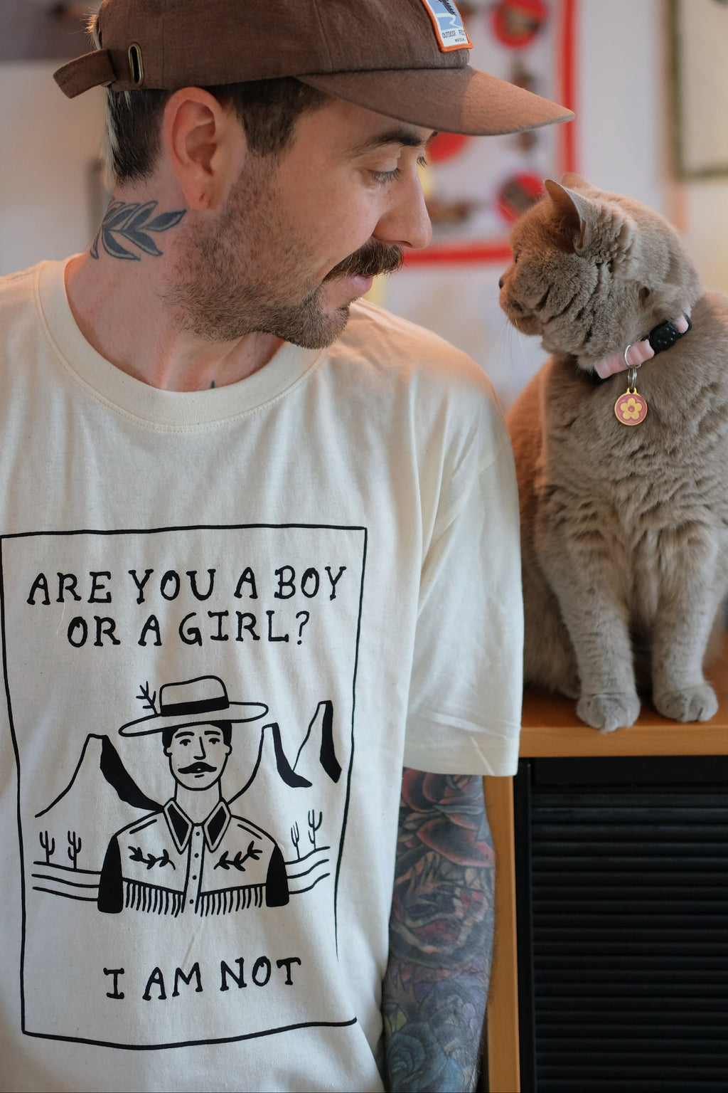 Boy Or Girl T Shirt | Queer Gender Identity Tee