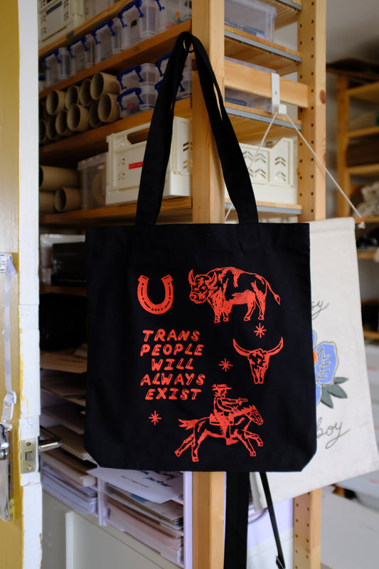Trans People Will Always Exist Tote Bag