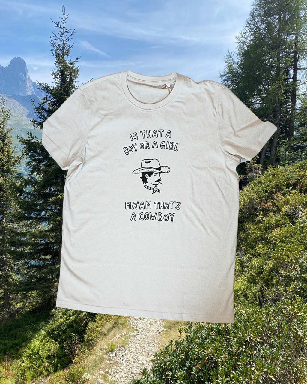 Ma'am That's A Cowboy T Shirt | Queer Western Tee