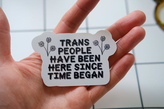 Trans People Sticker