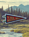 Y'all Flag Sticker