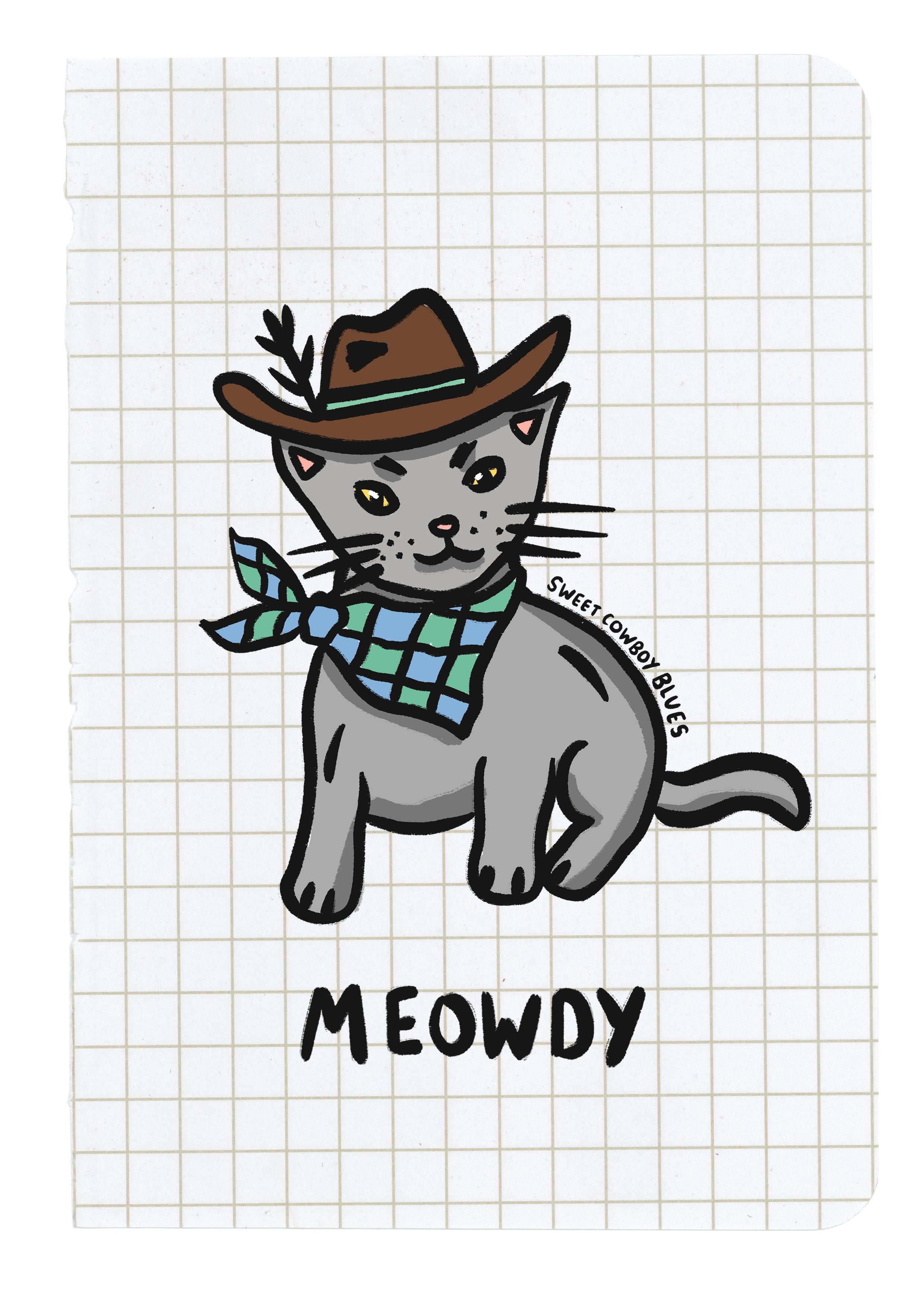 Meowdy Print | LGBTQ+ Wall Art