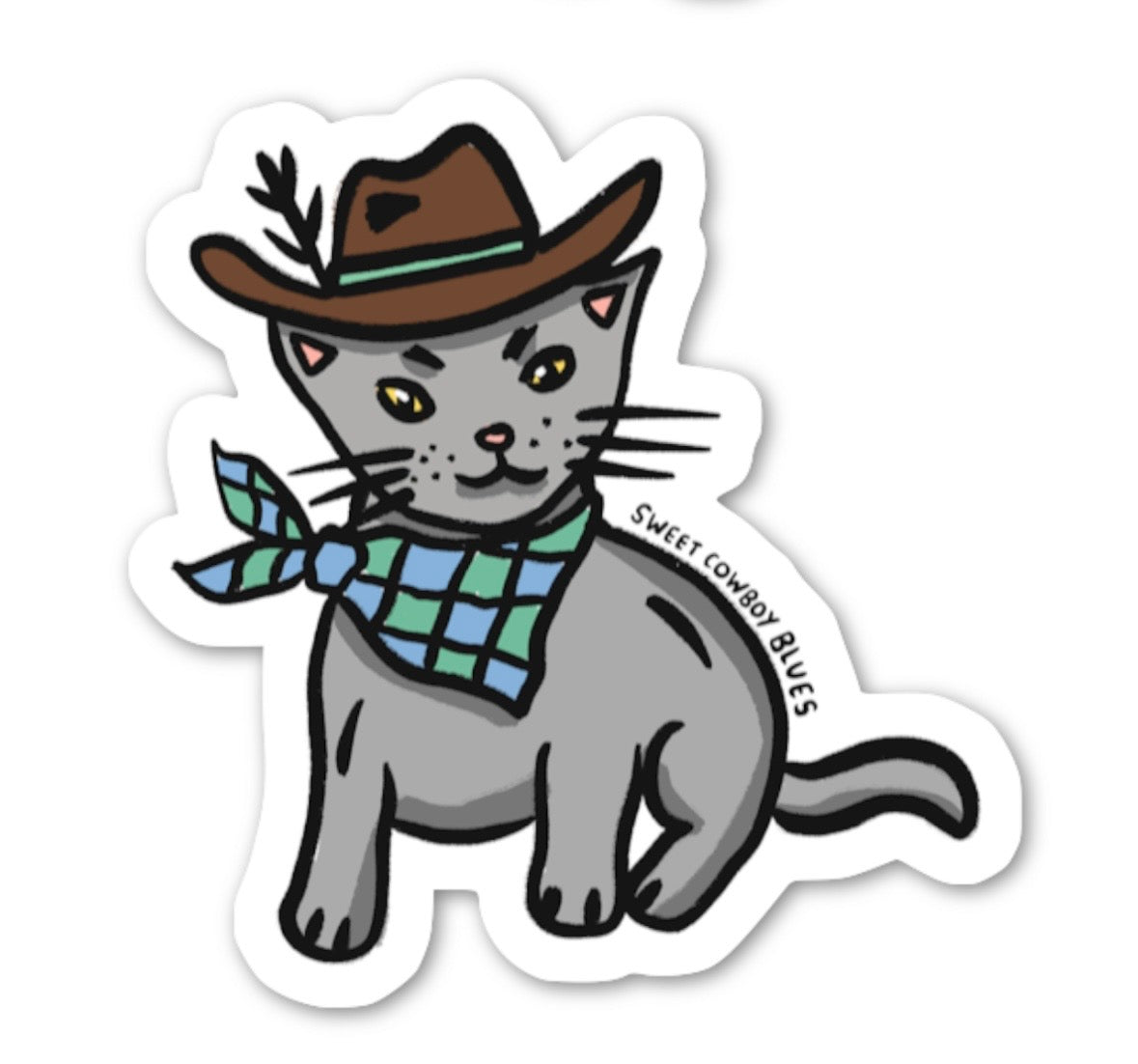 Cowgirl Beryl Sticker
