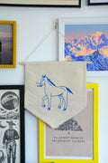 Smokin Horse Wall Hanging