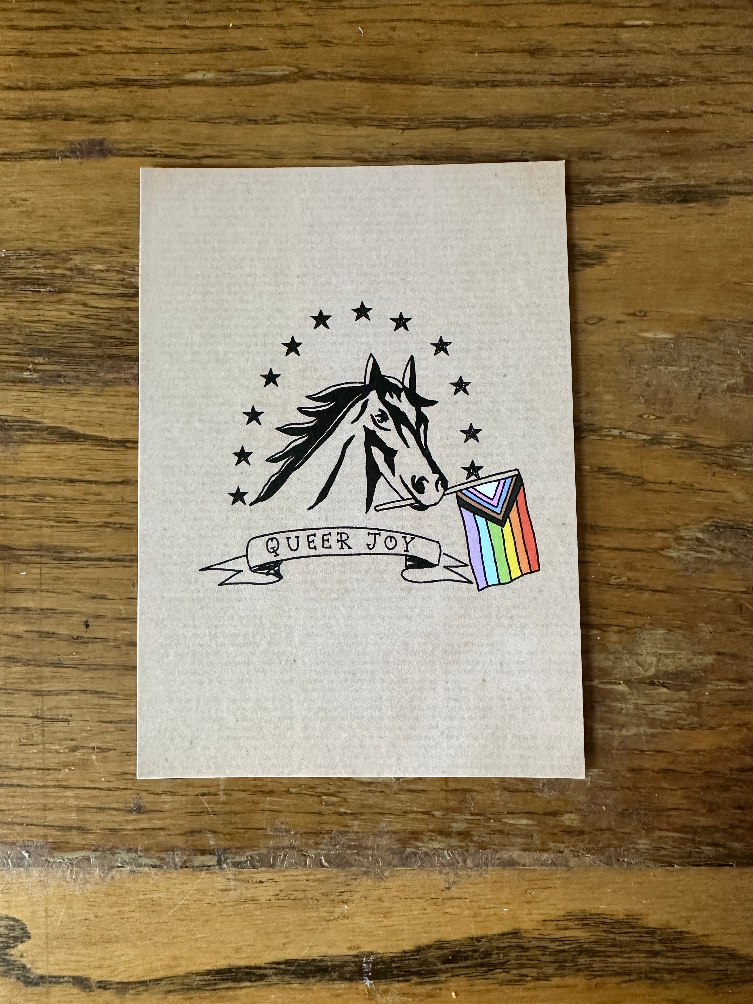 Bargain Queer Joy Postcard