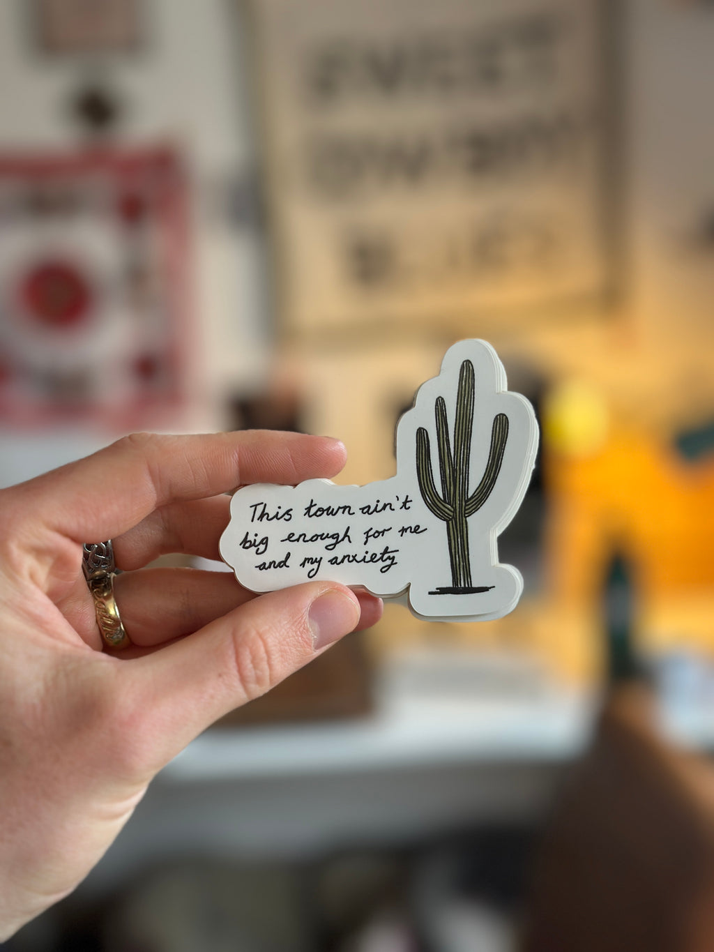 Anxiety Sticker