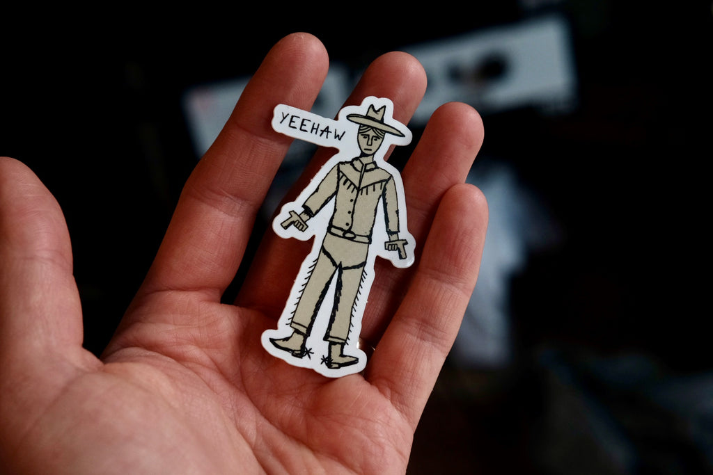 Yeehaw Sticker