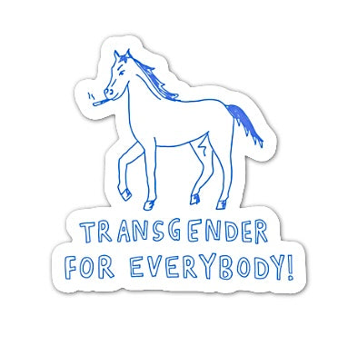 Everybody Transgender Sticker