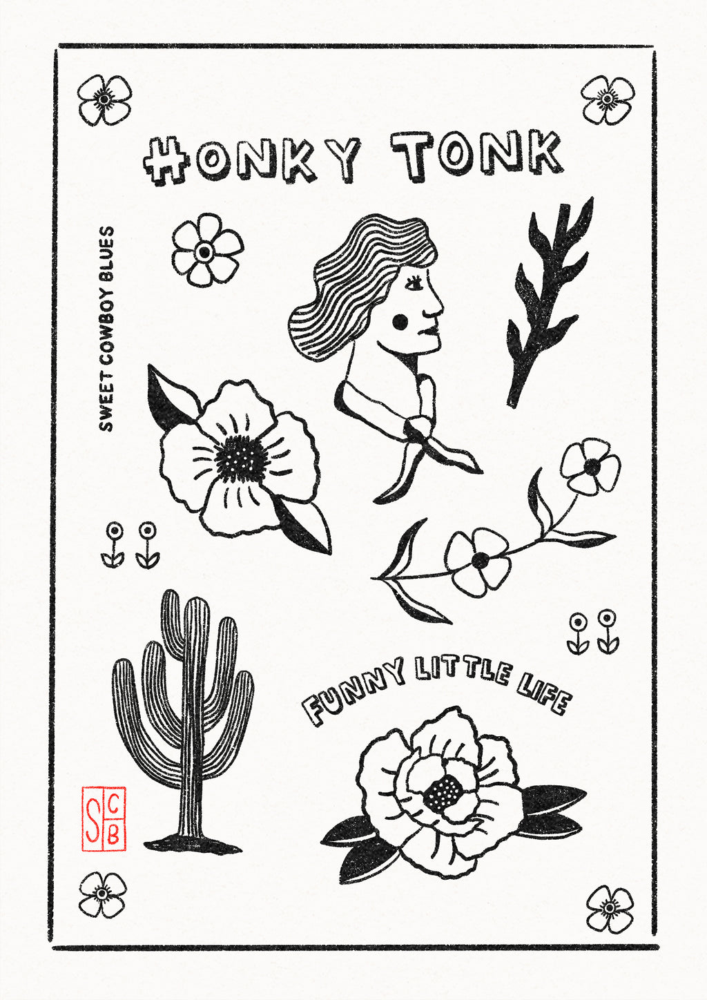 Bargain Honky Tonk Print