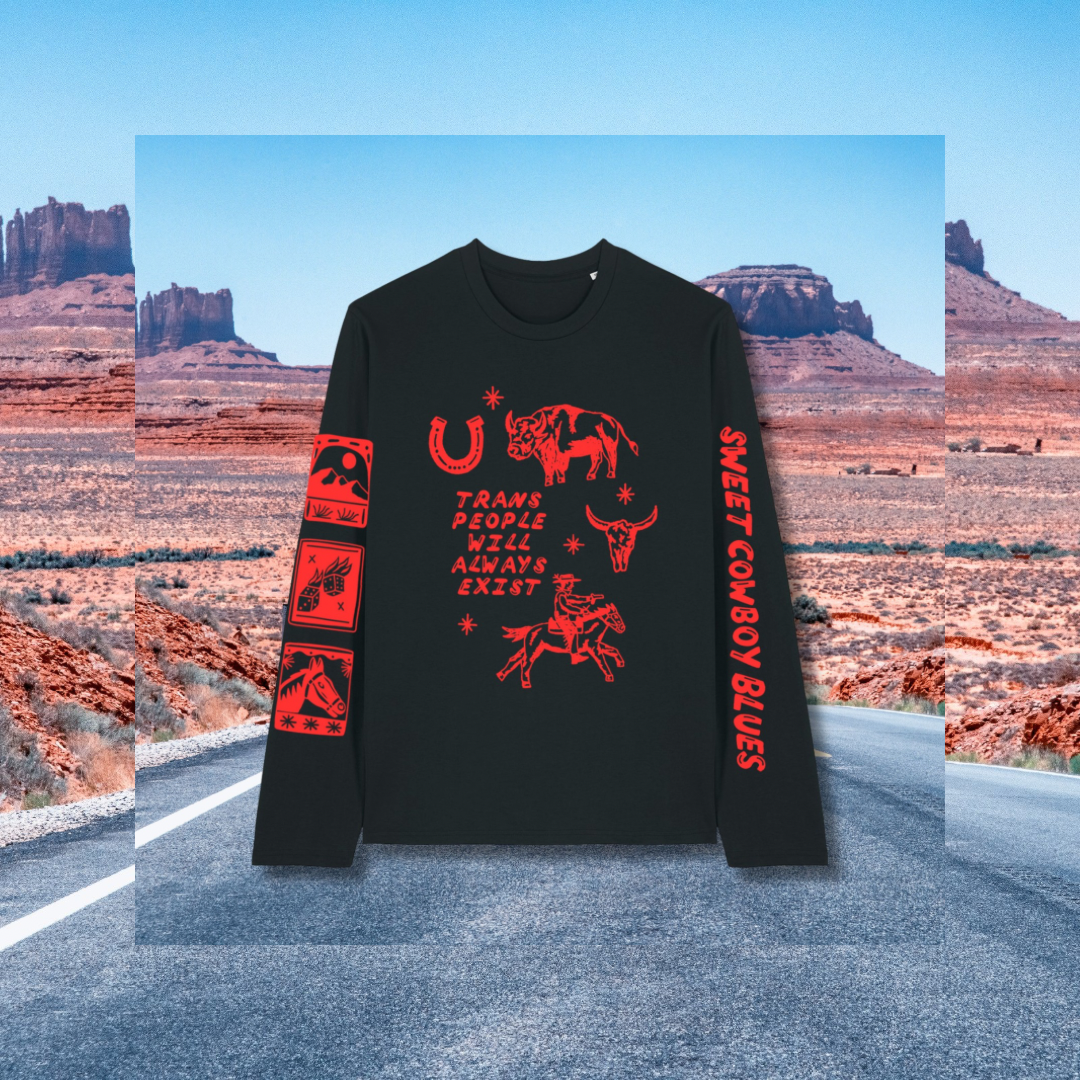 Always Exist Long Sleeve T shirt