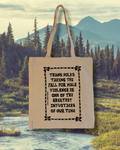 Injustice Tote Bag