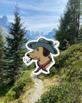 Cowdog Sticker