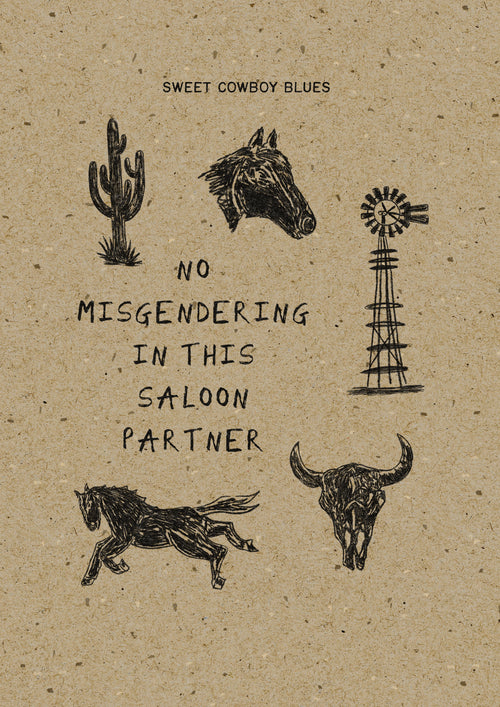 Bargain Misgendering Print
