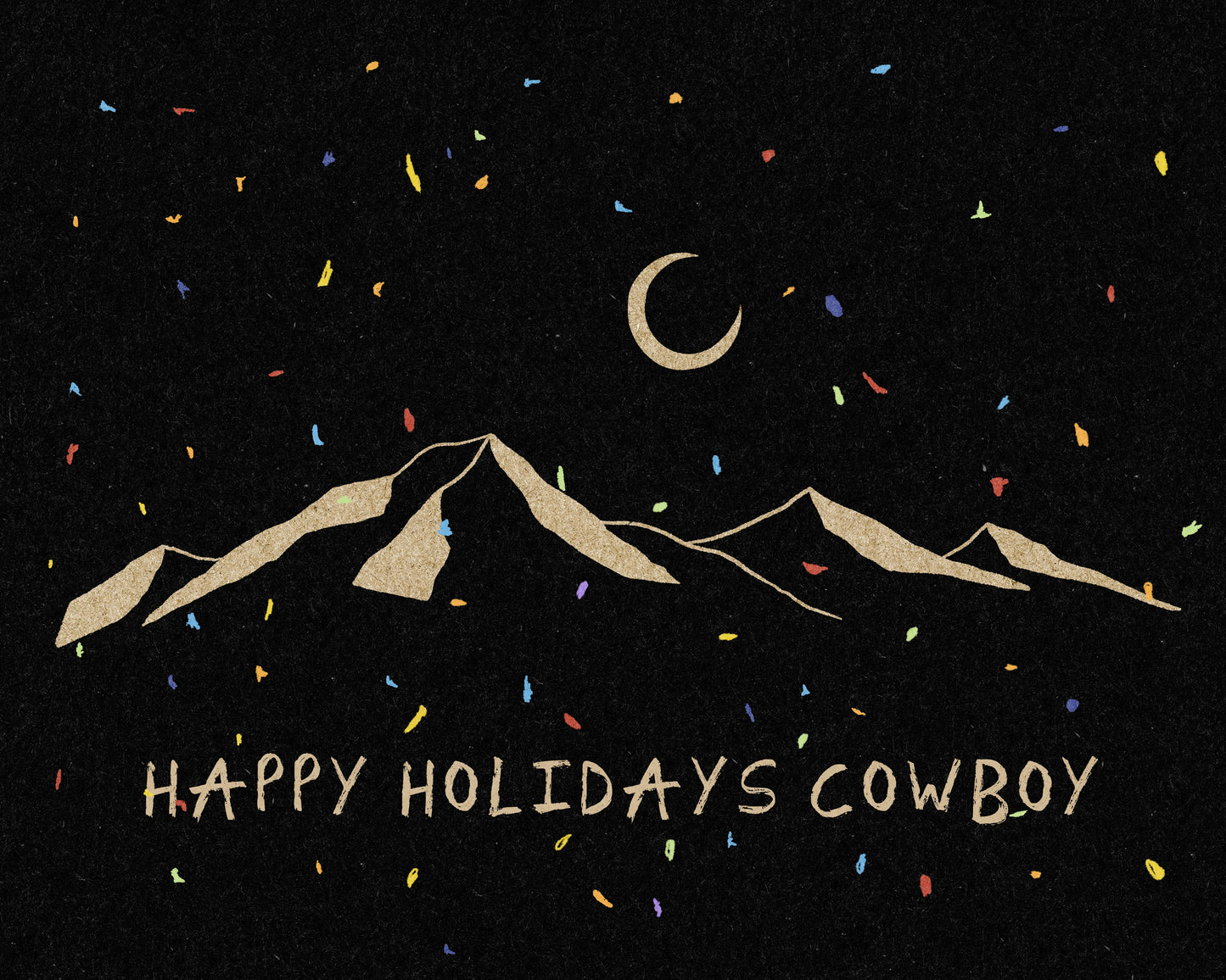 Happy Holidays Greetings Card