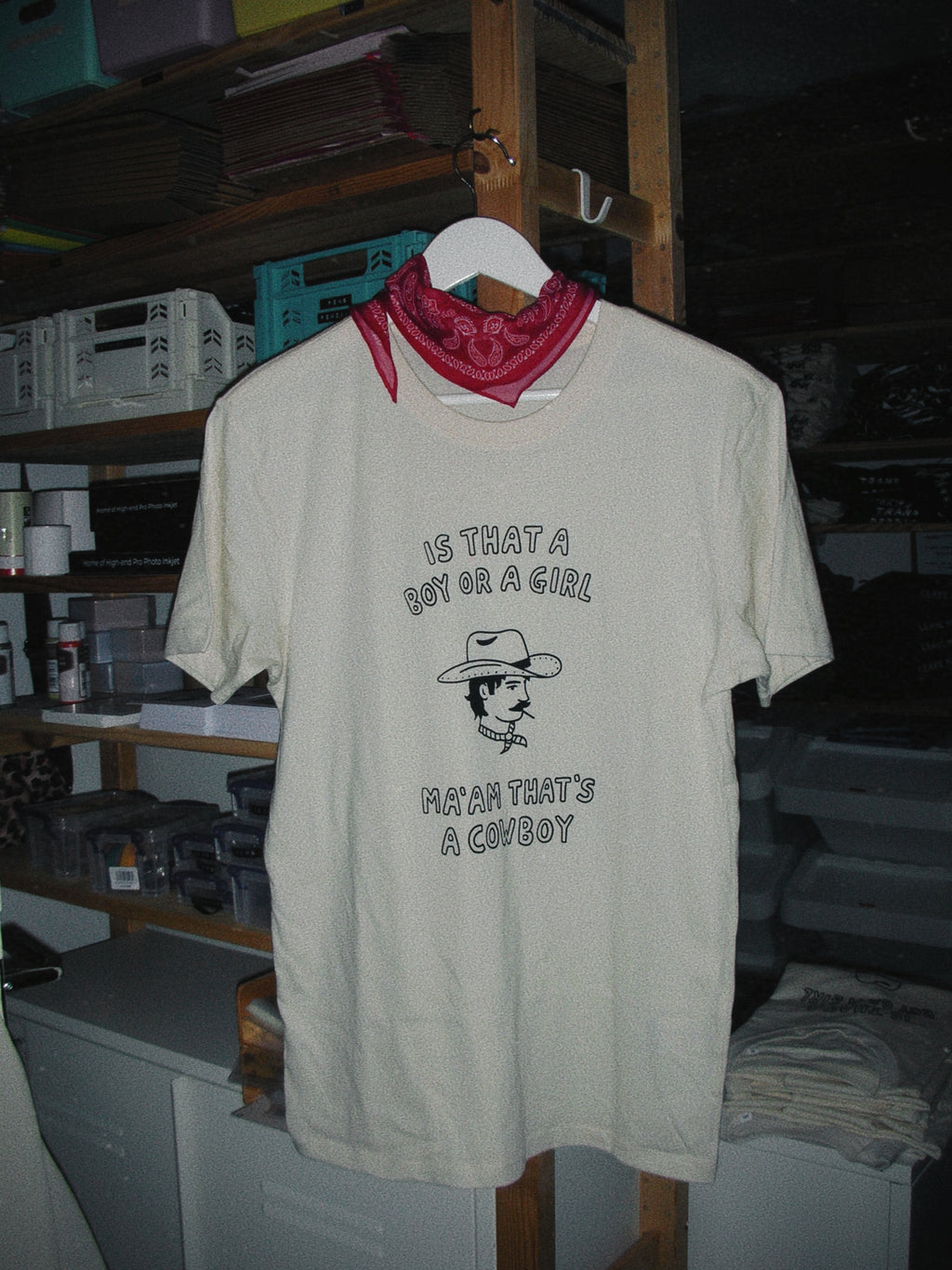 Ma'am That's A Cowboy T Shirt | Queer Western Tee