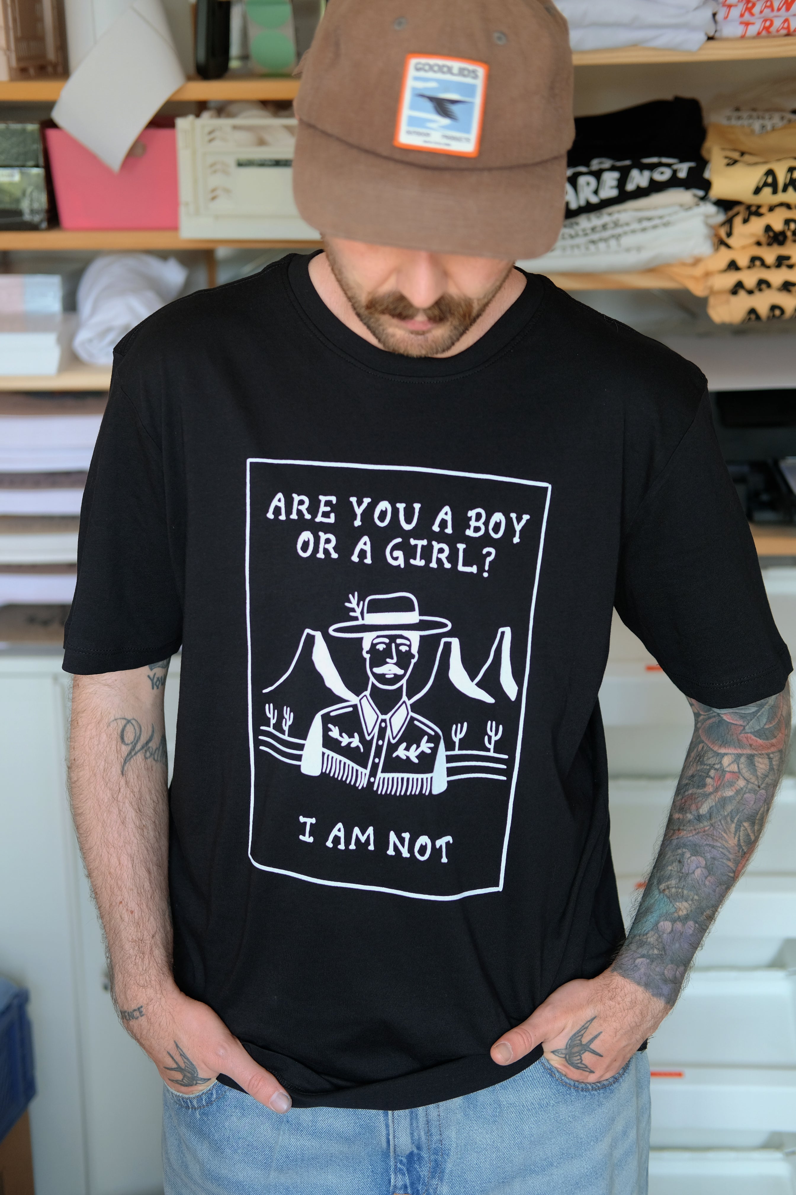 Boy Or Girl T Shirt | Queer Gender Identity Tee