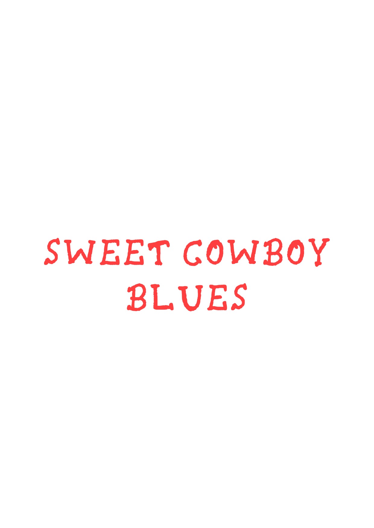 Being Cowboy Postcard