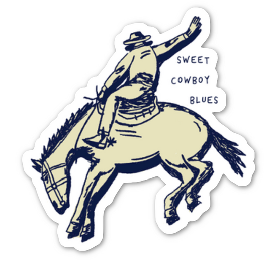 Sweet Cowboy Sticker