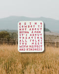 Being Cowboy Sticker