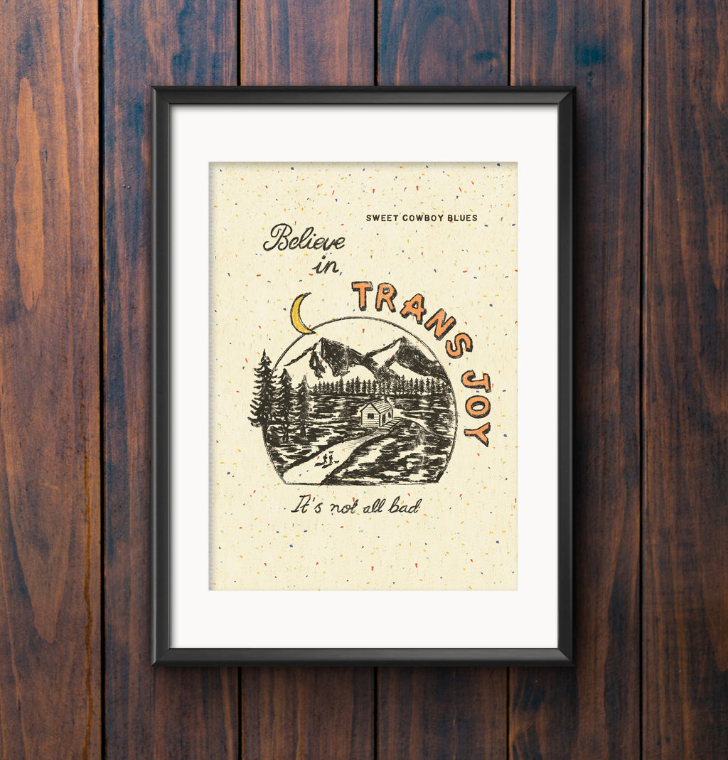 Bargain Trans Joy Print