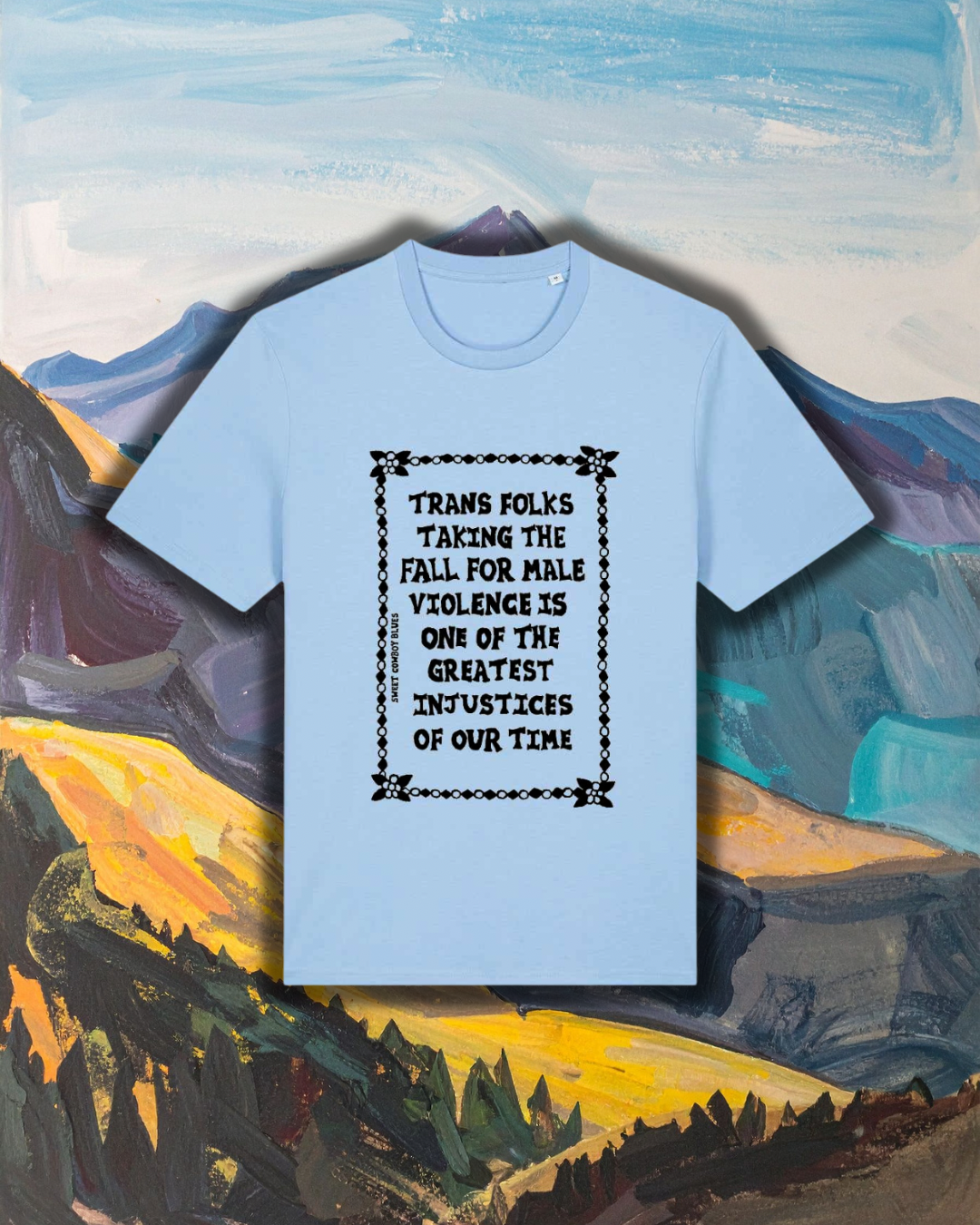Injustice T Shirt | Queer Western Tee