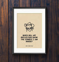 Cowboy Inside Print