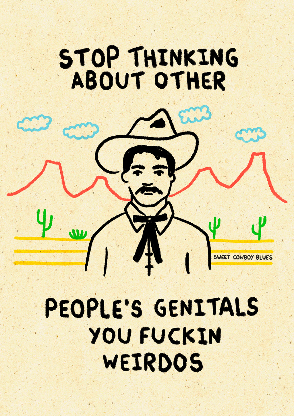 Fuckin Weirdos Print | LGBTQ+ Wall Art