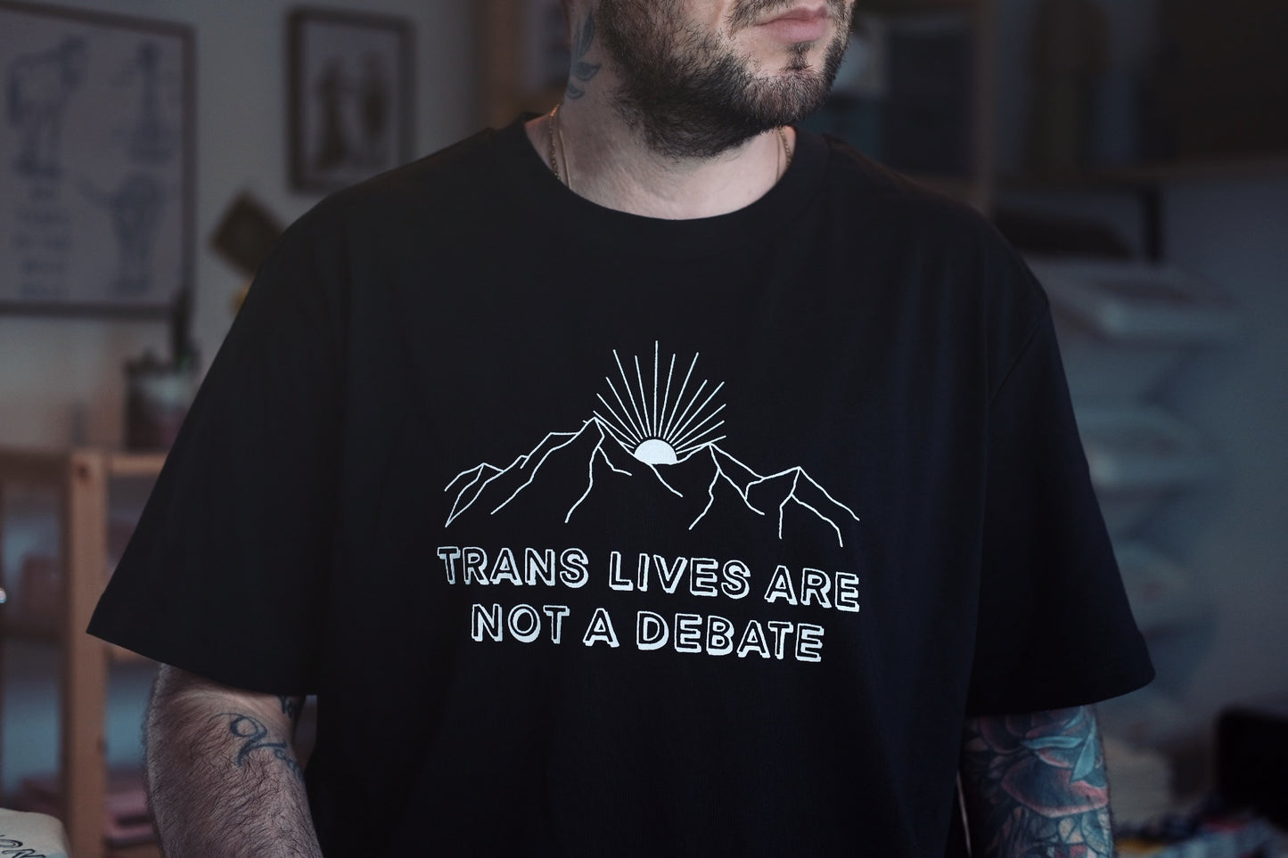 Trans Lives Are Not A Debate T Shirt