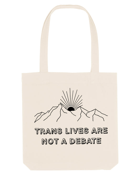 Trans Lives Tote Bag