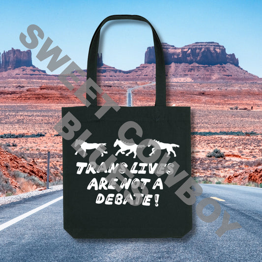 Not A Debate Tote Bag