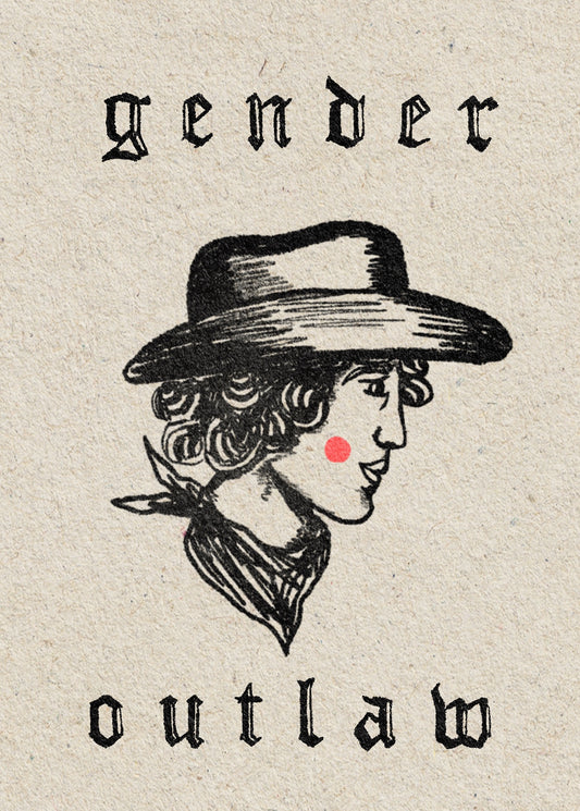 Gender Outlaw Postcard