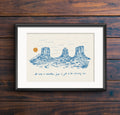 Starting Line Print | Queer Motivational Wall Art